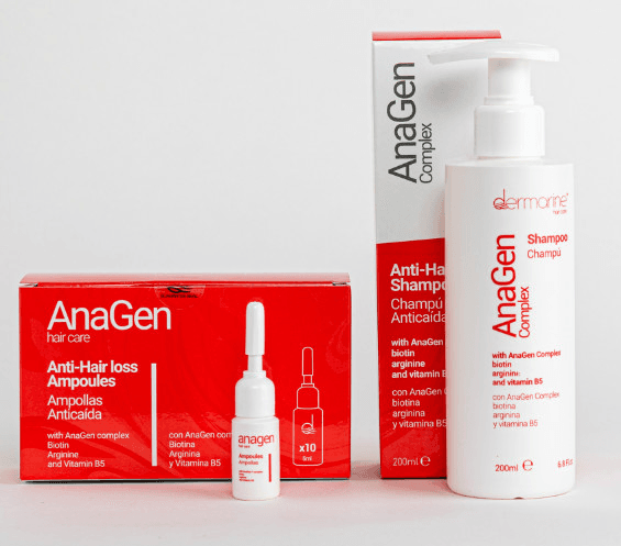Anagen shampoo + Anagen ampoule (30% Off) offer